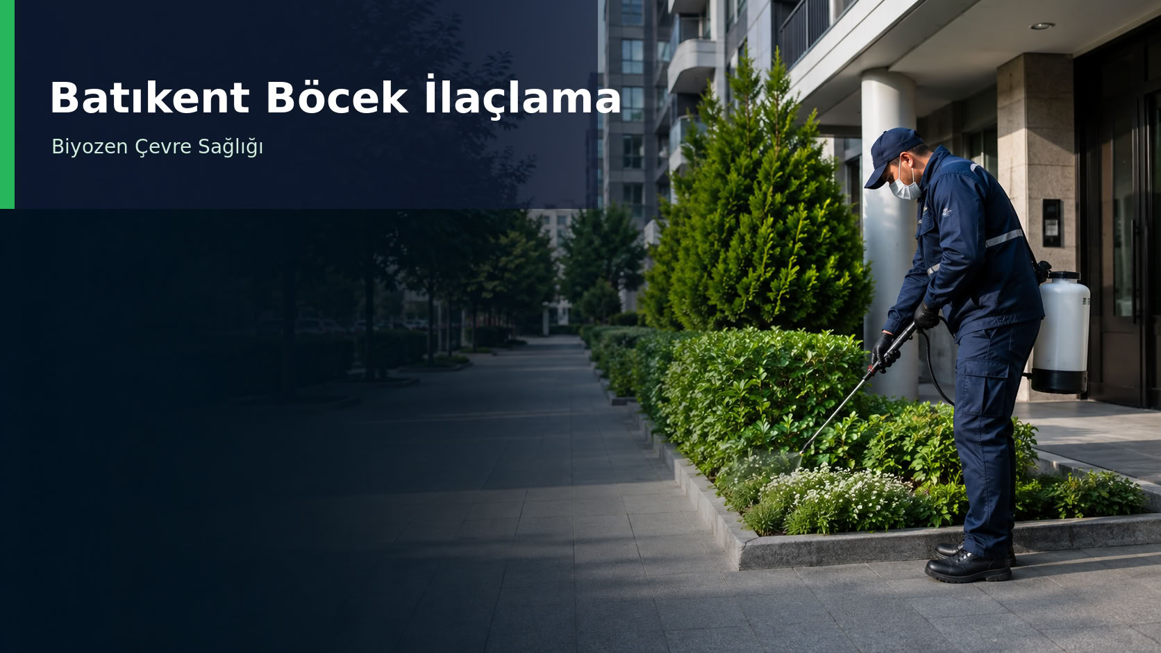 Batıkent böcek ilaçlama - Biyozen Batıkent ilaçlama hizmeti