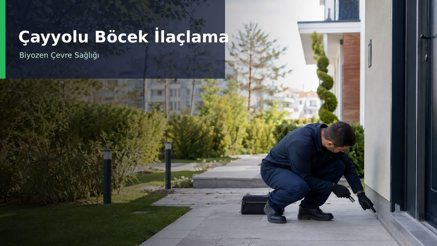 Çayyolu böcek ilaçlama - Biyozen Çayyolu ilaçlama hizmeti