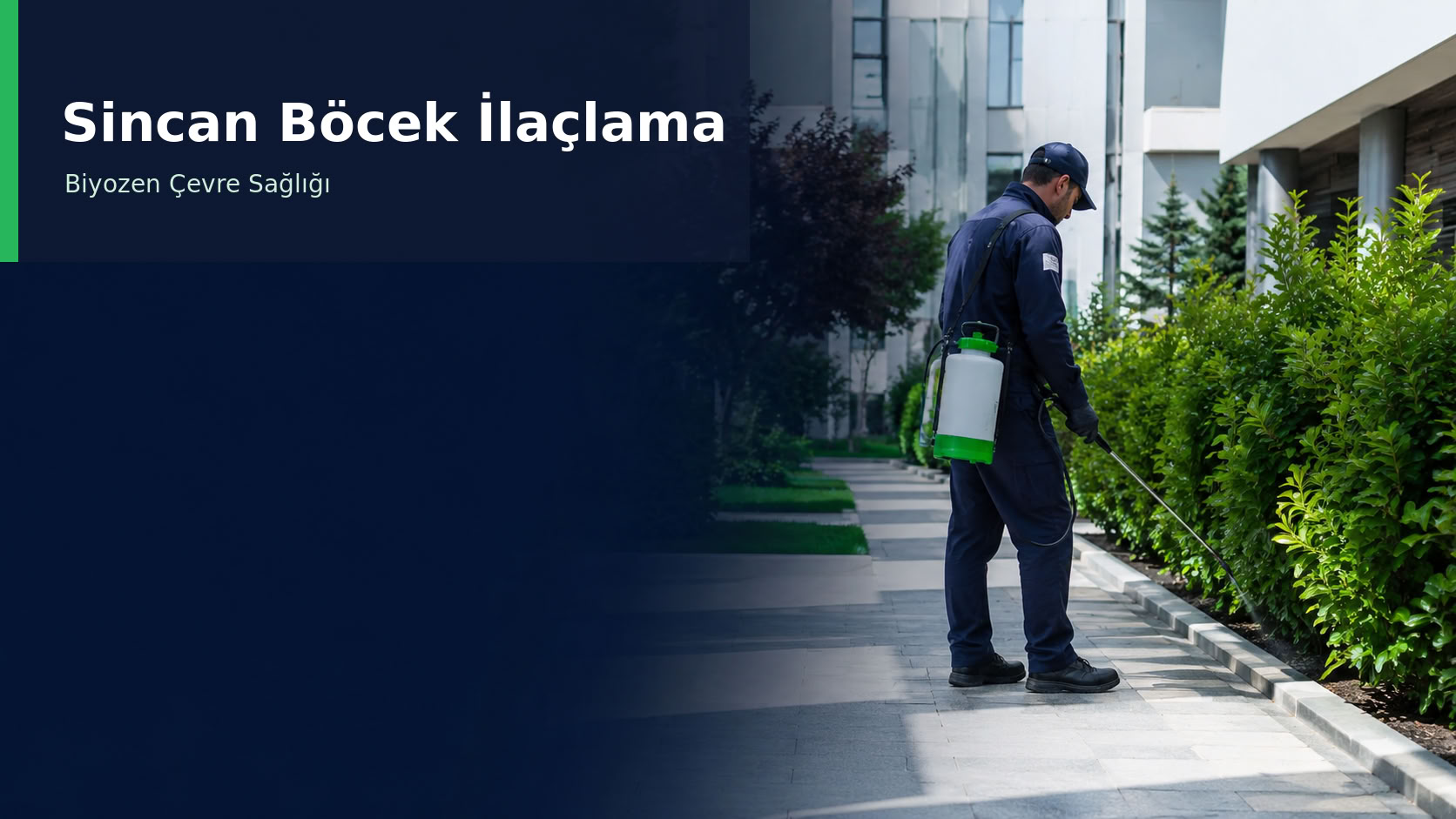 Sincan böcek ilaçlama - Biyozen Sincan ilaçlama hizmeti